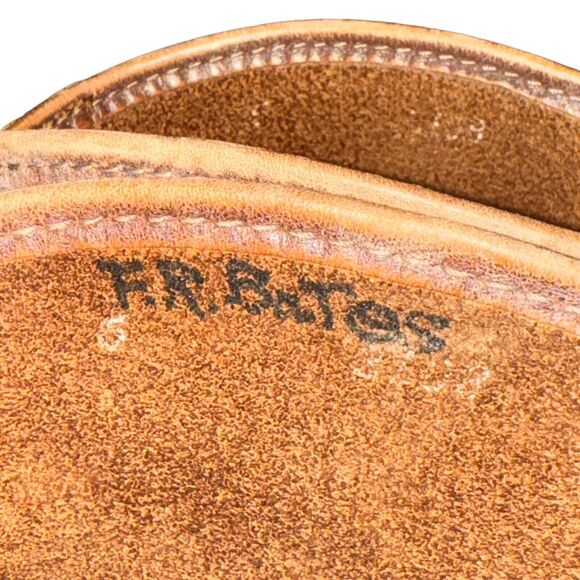 Vtg L.L. Bean Duck Boot Men's Size 6 M Brown Leather Maine Hunting Shoes - Picture 7 of 11